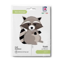 Folienballon Woodland Raccoon - Waschbär