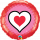 Folienballon Only Hearts