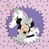 Servietten Minnie Maus - Unicorn