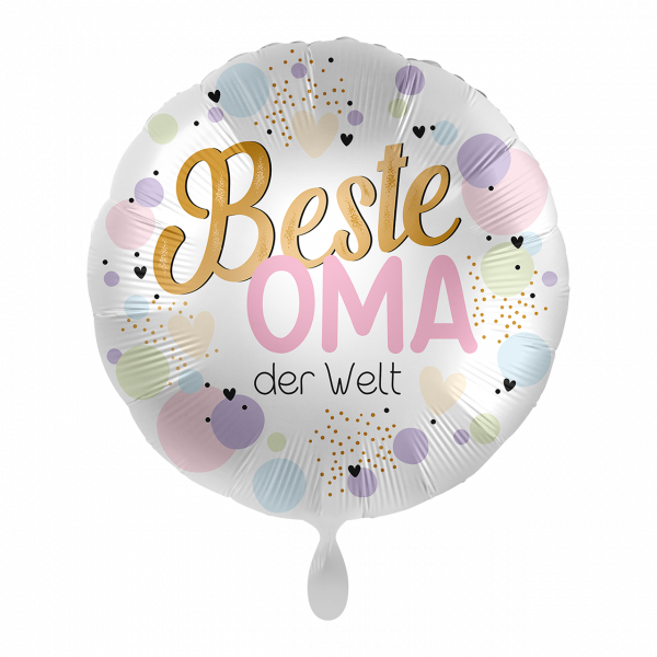Folienballon Beste Oma der Welt