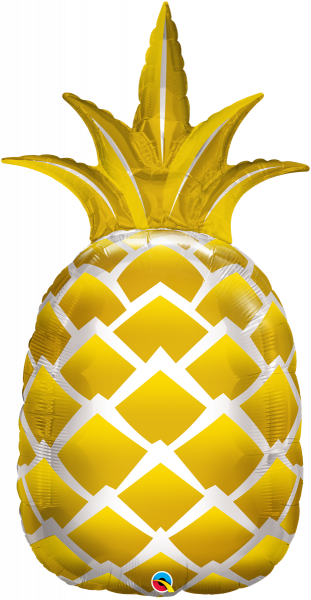 Folienballon Golden Pineapple