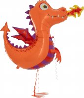 Folienballon Drache Walking Balloon