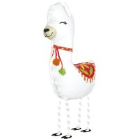 Folienballon Llama Walking Ballon